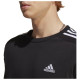 Adidas Ανδρική κοντομάνικη μπλούζα Essentials Single Jersey 3-Stripes Tee